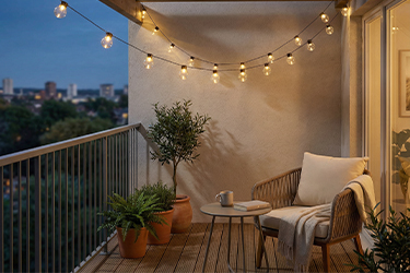 Balcony lights Balcony lights